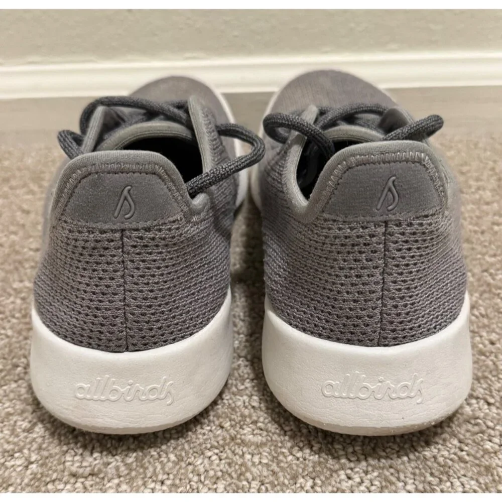 Allbirds‎ Men's Tree Runner Gray Mist Shoes Everyday Sneakers Size 8 Washable